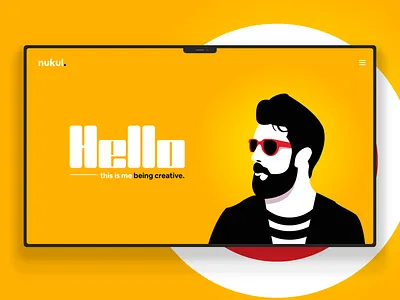 Landing page app art black branding cartoon character design dribbble flat flat design icon illustration illustrator india minimal typography ui ux web website