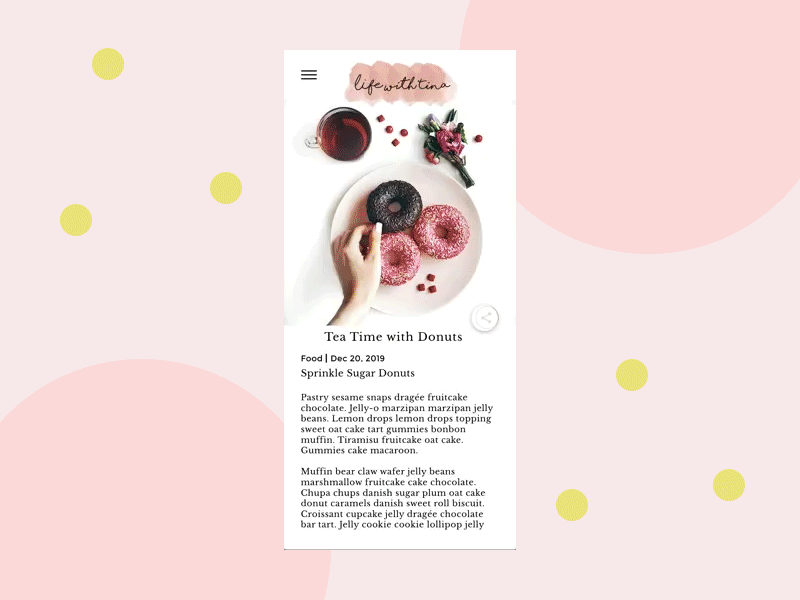 Daily UI #10 / Social Share 010 dailyui social share