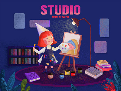 my work studio design illustration typography