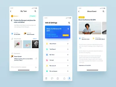 Free Event App UI Design Template design event app event app ui freebie freebies mobile mobile app mobile app design mobile app ui mobile ui ui