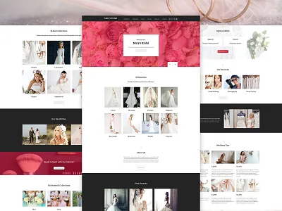 Wedding Website Template | Weblium templates web design weblium website builder website design website template website templates wedding design
