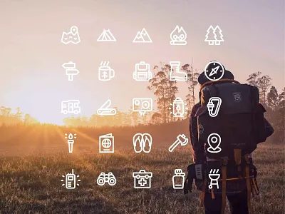 Adventure icons adventure adventure icon adventures icon icon design icon set iconography icons iconset line