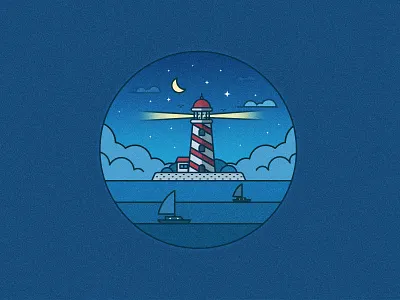 lighthouse lighthouse 插图 景观