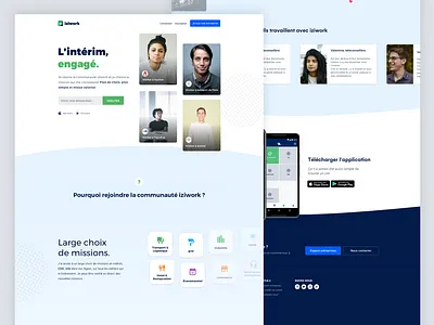 Landing Page - Declined Proposal app color header landing landing design landing page minimal ui ux web