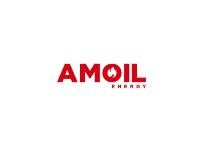 Amoil Logotype brand brand design branding energy fire flame flat font gas gotham graphic design icon logo logo design logo inspiration logo mark logodesign logotype logotype design red