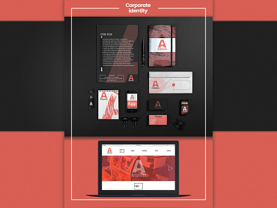 Artpress ci mockup branding branding design corporate design corporate identity design identity logo