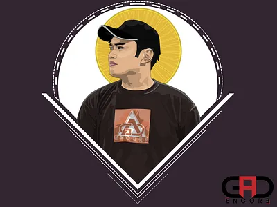Blessed Havoc halo hat illustration illustrator vector