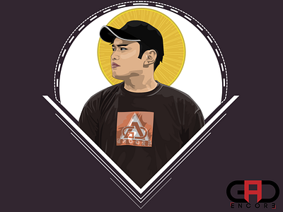 Blessed Havoc halo hat illustration illustrator vector
