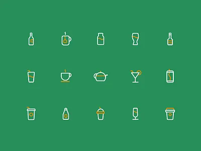 Bottle Icon animation app branding design flat icon identity illustration illustrator lettering logo minimal type typography ui ux vector web website 设计