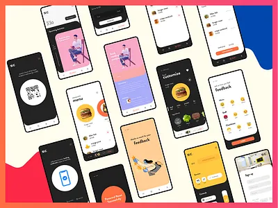 App Hotel UI\UX Project conference food app hotel hotel app hotel booking typography ui design