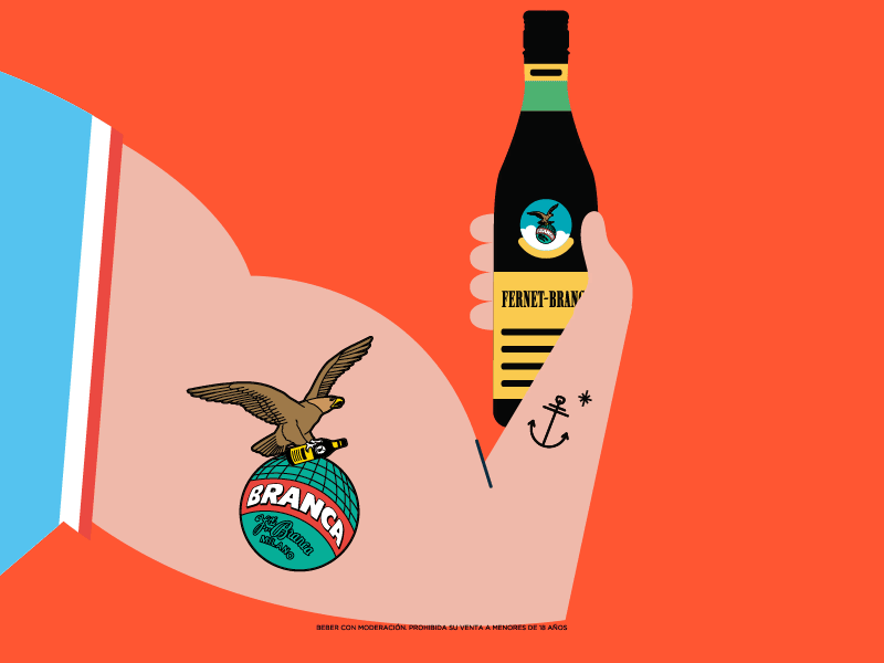 Branca Loops animation character cute design fun gif graphic illustration loop motion simple