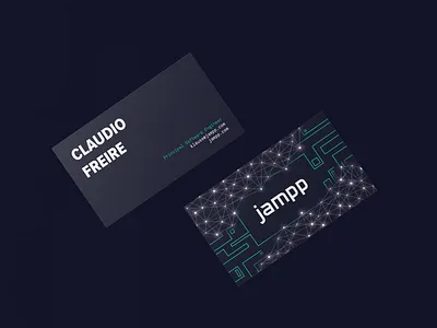 Business Card for Techies blue blue brand brand design branding branding and identity branding design business card design business cards electric electrical electrical circuit electricity green identity design neural network personal card startup branding tech technological technology