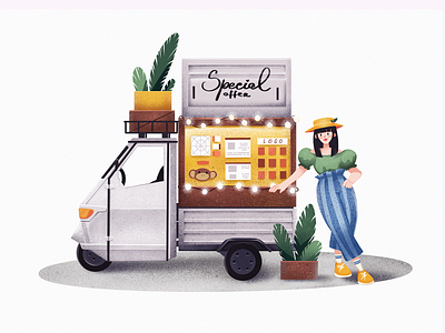 Design for Marketing Illustration blog illustration branding business car character creative design design design studio digital art digital illustration digital painting graphic design illustration marketing procreate seller special offer ui user experience ux