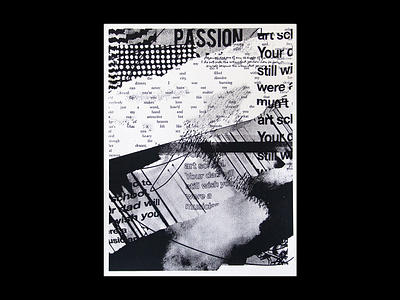 Don't Go To Art School. abstract art art direction austin design graphic art illustration poster poster art print printmaking silkscreen texas typography