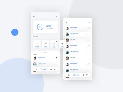 File Explorer app design file graphics ios minimal productdesign screen ui ui ux uiux ux ux process