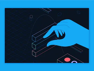 Workload Illustration asana design illustration isometric illustration line project management tracking work workload