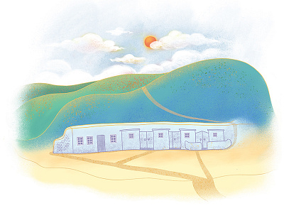 Childhood memories 1 少年时代的回忆 asian china chinese cloud hill house 中国 云 山 房子