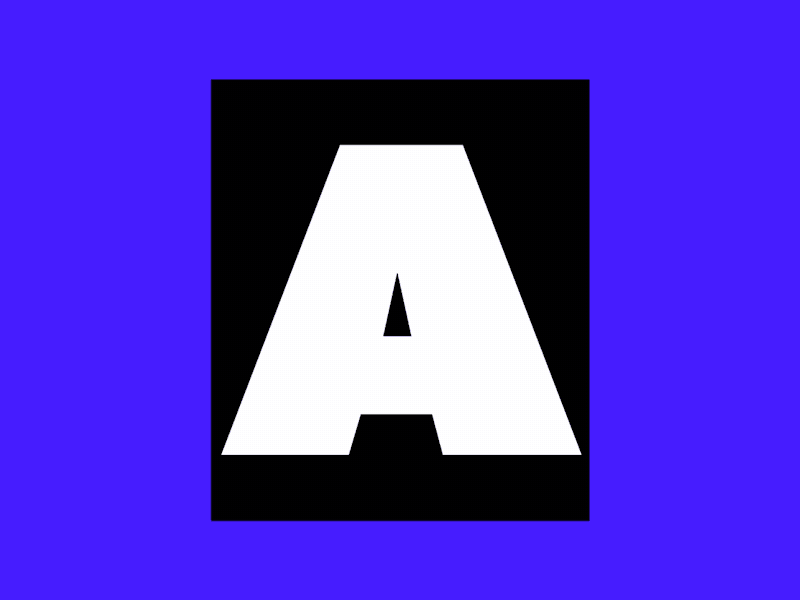 A B C - A animation design kinetic type kinetic typography motiongraphics typography