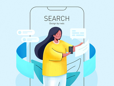 Search article business editorial geek bot geekbot illustration laptop office person portrait ps slack sport web work
