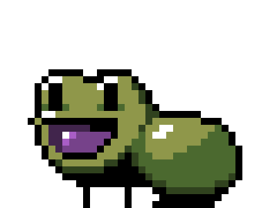 Annoyingfrog Idle Pounce animation sprite