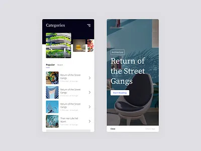 Blog Applications app application article article design blog blog design blog post blogging clean design flat interface minimal simple ui user experience user interface user interface design userinterface ux
