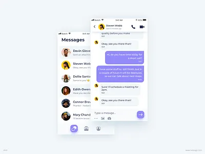 Chat Messages UI Design | Free Sketch file chat chat app chat ui daily ui dailyui ildiesign ildiko ignacz mobile mobile app mobile ui ui ui design ui pattern ui practice ux ux design