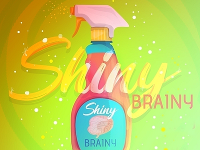 Shiny Brainy art colors design design art digitalart illustration