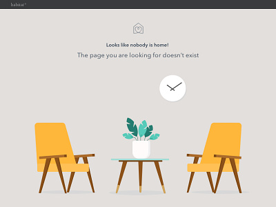 Empty state illustration - Freebie 404 error 404 page chair ecommerce ecommerce design empty state error state freebie illustraion sketch sketchapp ui design