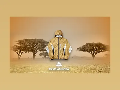 PALACE™ Windbreaker Release apparel design apparel mockup branding design