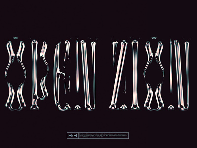 Open Zion — 01 chrome design graphic design layout type typography work in progress zion