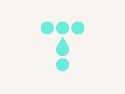 Total Hydration Logo brand identity branding electrolyte keto logo minimal minimal logo sports logo supplements t logo vitamins water drop water logo