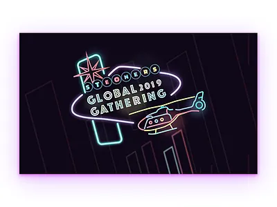 Las Vegas illustration las vegas neon neon light