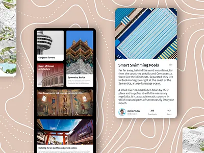 Architecture Reading App app design architecture asia branding business design ecommence figma figmadesign illustration sketch app typography ui userinterfacedesign ux