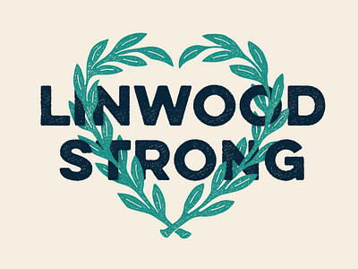 Linwood Strong free state growers fundraiser graphic greenhouse illustration ivy kansas leaves logo mark plant shirt t shirt tornado typography