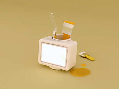 C4D临摹练习 c4d copying exercise