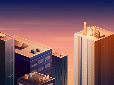 Building Job illustration