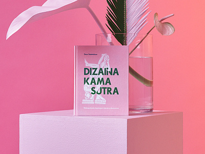 Cover illustration for "Dizaina Kama Sutra" book character cover greek illustration publishing sculptures