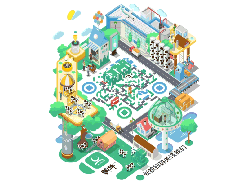 QR code 02 design illustration qrcode