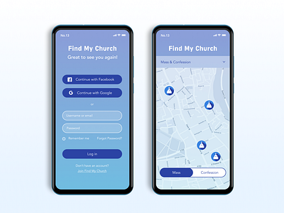 Take Me To Church (Official Redesign) church church branding church design design development login login page mobile app mobile app design redesign religion religion design religious sign in sign in page take me to church ux ui