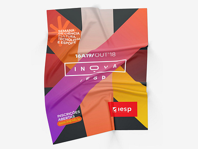 poster, academy event academy colorful colors design event gradient graphic design identity poster