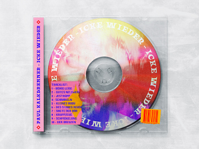 PAUL K blue branding cd design graphism icon identity illustration montpellier mtp paulkalkbrenner photoshop pink print typography vector web
