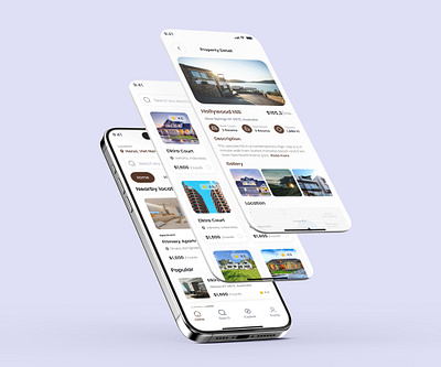 Property Sell Mobile App Design branding mobile app design mockup onboarding screen product design responsive design ui ui design ui ux user flow user interface design ux design wireframe