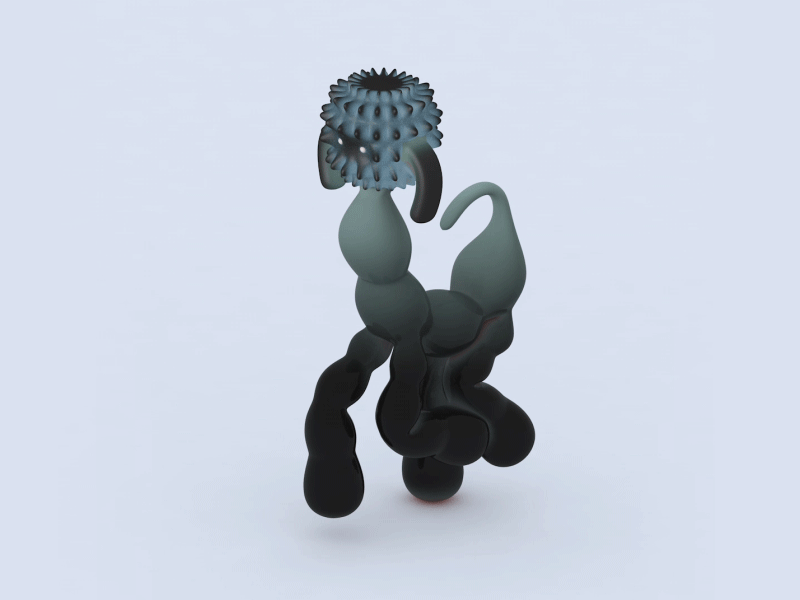 Black poodle 3d 3d animation animals black cinema4d dog modeling poodle puppy run cycle
