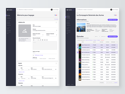 Design of Majelan - Podcast concept connect design flat graphic design interface minimal pattern sketch ui vector web web design webdesign website