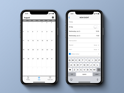Daily UI 071 Schedule. 100 day challenge 100 day ui challenge calendar app dailyui dailyui071 design diseño schedule sketch app ui ui ux uidesign uipractice