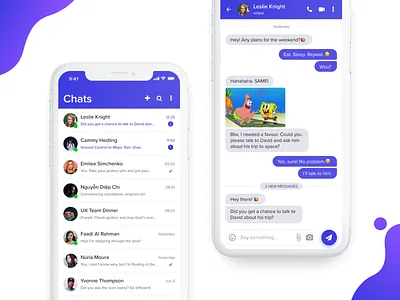 DailyUI #013 | Direct Messaging chat app dailyui dailyui 013 ios messaging minimal sketch ui