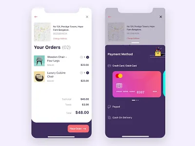 Shopping Cart app dailyui dailyuichallenge design illustration minimal mobile app mobile app design mobile ui ui ux