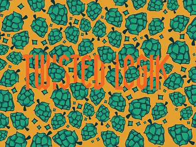 defiance Brewing Co. Illustration Detail beer beer can beer label craft beer custom lettering custom type design drawing hops illustration illustrations ipa kansas poster