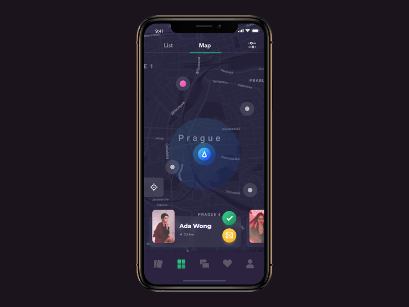 Desire UI Kit app dating ios map principle ui