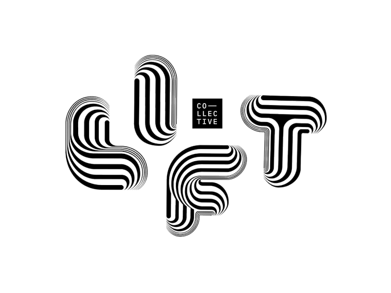 LIFT 2020 abstract animation collective conference floating lift logo logodesign vector warp waves